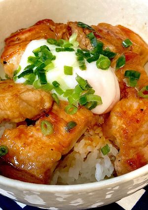 スタミナどーん☆豚バラ温玉丼-レシピのメイン写真