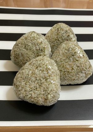 いりごま・青海苔の炊込ご飯 鶏がらスープ-レシピのメイン写真