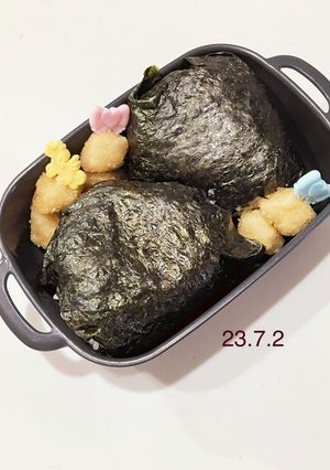男子中学生のお弁当 185 @試合応援-レシピのメイン写真