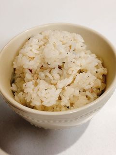 梅干しごはん-レシピのメイン写真