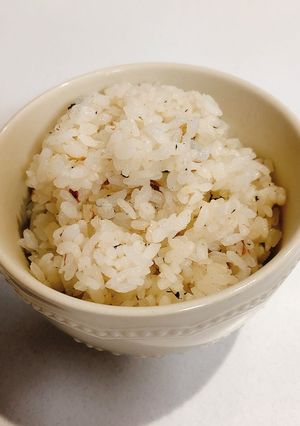 梅干しごはん-レシピのメイン写真