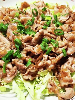 豚こま肉のオニオン醤油炒め-レシピのメイン写真