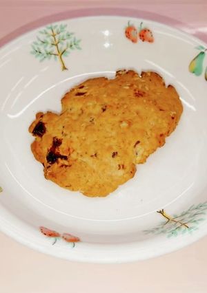 保育園のオートミールクッキー-レシピのメイン写真