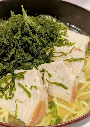 香り高くて絶品!贅沢はばのり鶏塩ラーメン-レシピのメイン写真