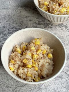 だし醤油バターとうもろこしごはん-レシピのメイン写真