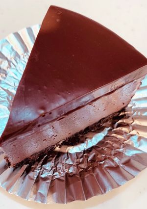 チョコレートレアチーズケーキ-レシピのメイン写真
