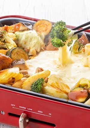 たっぷり夏野菜ときのこのチーズダッカルビ-レシピのメイン写真