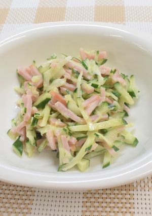 【離乳食完了期】きゅうりのサラダ-レシピのメイン写真