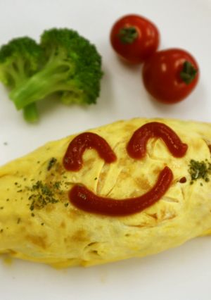 野菜たっぷり☺にこにこオムライス-レシピのメイン写真