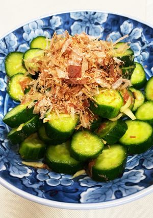 梅と生姜でサッパリ♪キュウリの即席漬け-レシピのメイン写真
