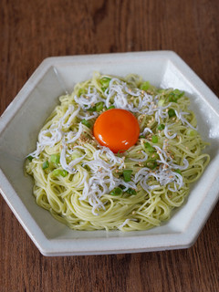 あらびき茶油そうめん-レシピのメイン写真