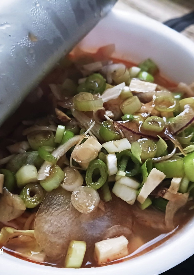 ネギと野菜の醤油ごま油和えラーメン-レシピのメイン写真