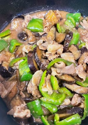 ナスとピーマンの醤油麹炒め-レシピのメイン写真