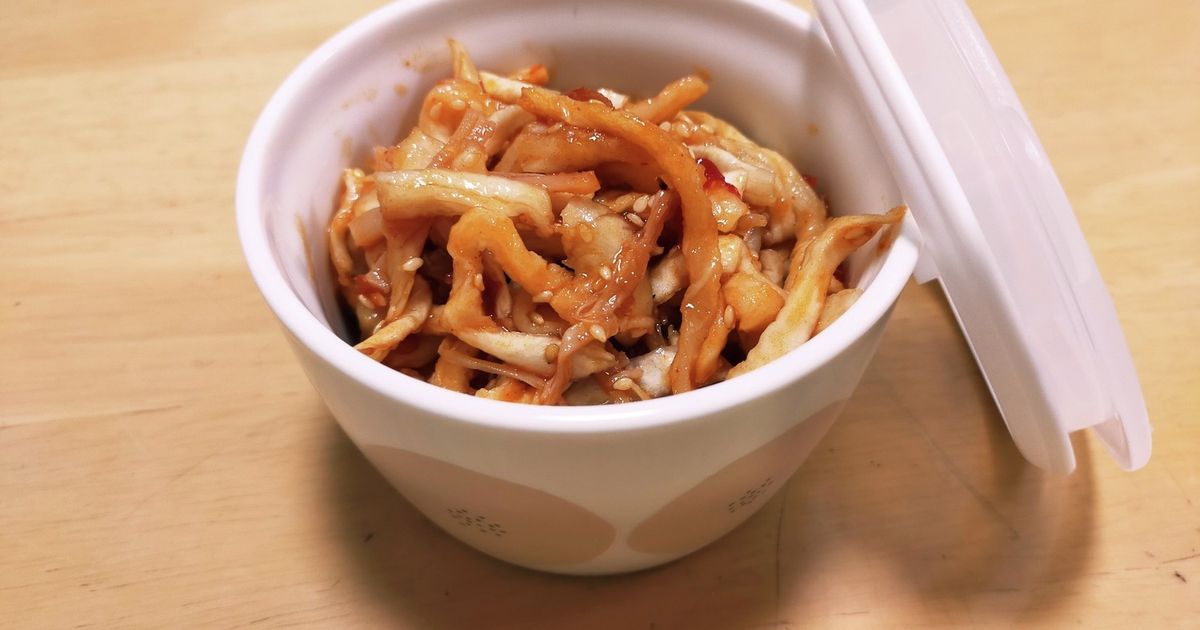 プリュ　手作りスルメキムチ250g✖️4個 韓国料理屋直伝！簡単.絶品スルメキムチ by ※MASS