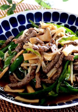 節約！でも美味しい！なんちゃって青椒肉絲-レシピのメイン写真