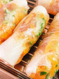 ダイエットに!ちくわと野菜の生春巻き-レシピのメイン写真