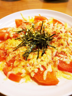 レンジでうま味たっぷりトマトのチーズがけ-レシピのメイン写真