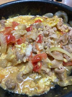 豚肉と玉ねぎのトマト煮-レシピのメイン写真