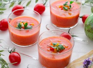 夏野菜の簡単ガスパチョ（冷製スープ）-レシピのメイン写真