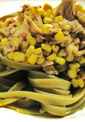 15分かからないツナとコーンのパスタ-レシピのメイン写真