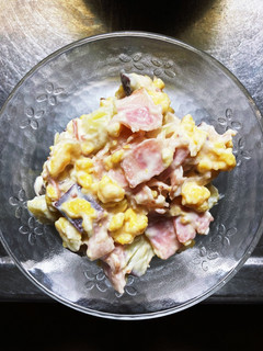 計量不要☆さつま芋とベーコンのサラダ-レシピのメイン写真