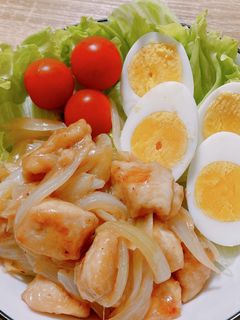 むね肉の簡単みそ炒め-レシピのメイン写真
