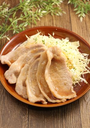 レンジで簡単！生姜焼き-レシピのメイン写真