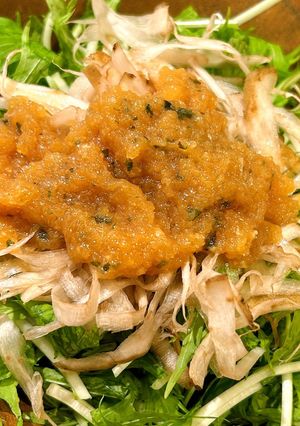 大根おろしと大葉のドレッシング-レシピのメイン写真