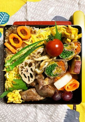 7/5 ﾖｯﾁｬﾝ お弁当100日目-レシピのメイン写真
