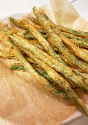 いんげんのフリッター-レシピのメイン写真