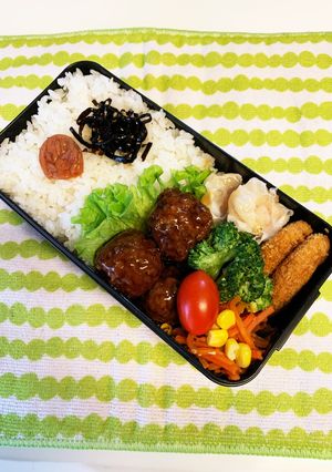 中学生男子　お弁当7/5-レシピのメイン写真