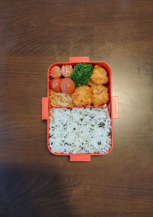 中学生女子弁当2023.7.05-レシピのメイン写真
