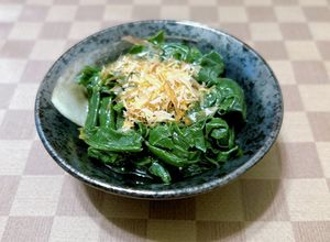何味でも合う♪金時草のおひたし-レシピのメイン写真