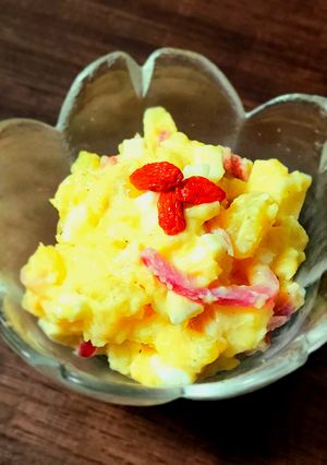 プラス1品☆薩摩芋と林檎のポテトサラダ-レシピのメイン写真