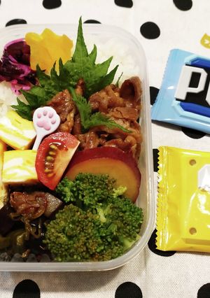 高1!男子弁当!茄子ピーマンの南蛮風46-レシピのメイン写真