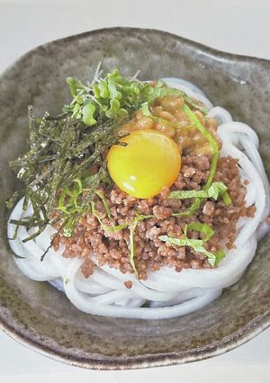 納豆そぼろう米めん-レシピのメイン写真