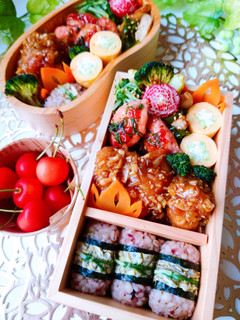 女子学生のお弁当(2023.7.5)-レシピのメイン写真