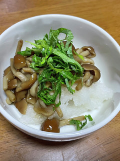 なめこおろし-レシピのメイン写真