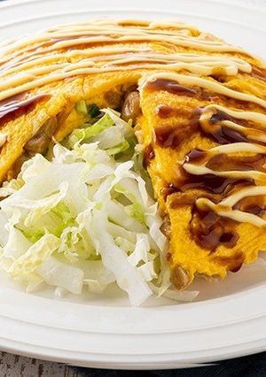 千切り白菜の卵焼きのっけ-レシピのメイン写真