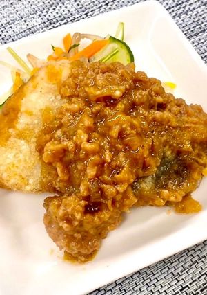 鯖の肉みそかけ＠つくば市学校給食-レシピのメイン写真
