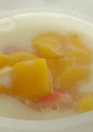 ☆Love離乳食☆マンゴーミルク-レシピのメイン写真
