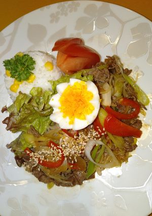 しらたきチャプチェ(とまと記念館)-レシピのメイン写真