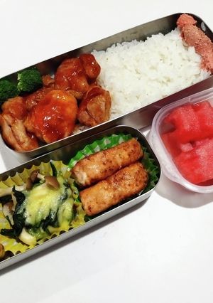 ラグビー小僧のお弁当230705-レシピのメイン写真