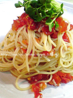 サラダ感覚で★ミニトマトの冷製パスタ-レシピのメイン写真
