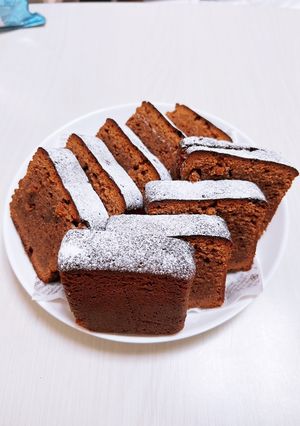 ずぼらさんのチョコパウンドケーキ-レシピのメイン写真