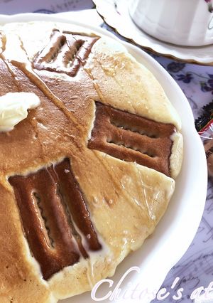 しるこサンド de ホットケーキ♡-レシピのメイン写真