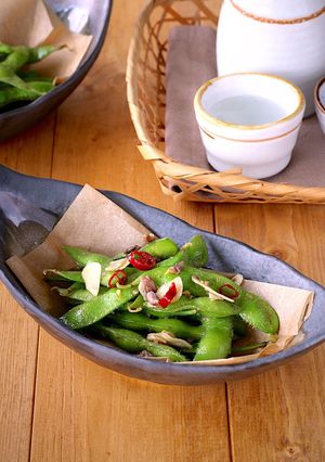 おつまみにも♪枝豆ペペロン-レシピのメイン写真