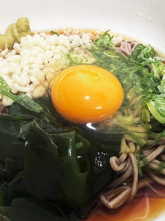 乾麺を使った冷たく美味しいぶっかけ蕎麦-レシピのメイン写真
