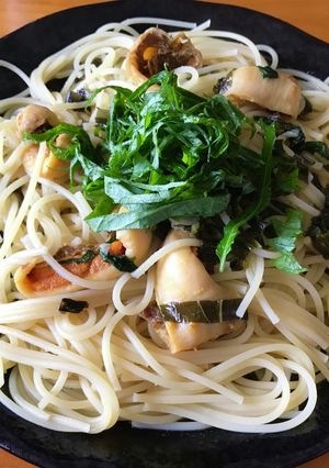 出来立てほやほや　ホヤのスパゲッティ-レシピのメイン写真
