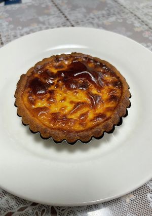 生クリームなし！強力粉で簡単エッグタルト-レシピのメイン写真